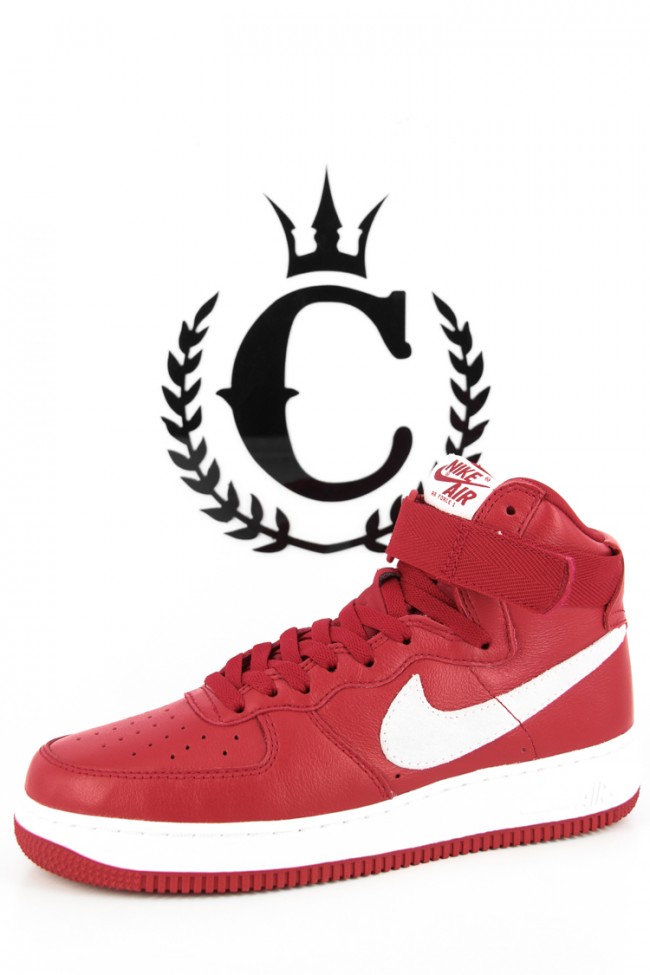 743546-600,AF1,Air Force 1,Nik 743546-600AF1 Nike Air Force 1 High “Nai Ke” 红色版本更多图赏