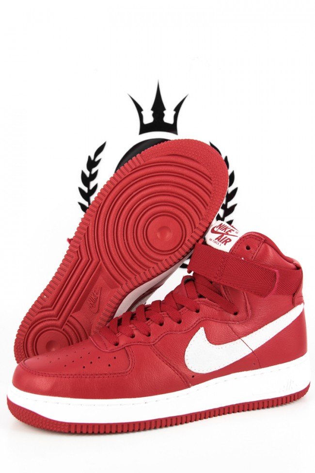 743546-600,AF1,Air Force 1,Nik 743546-600AF1 Nike Air Force 1 High “Nai Ke” 红色版本更多图赏