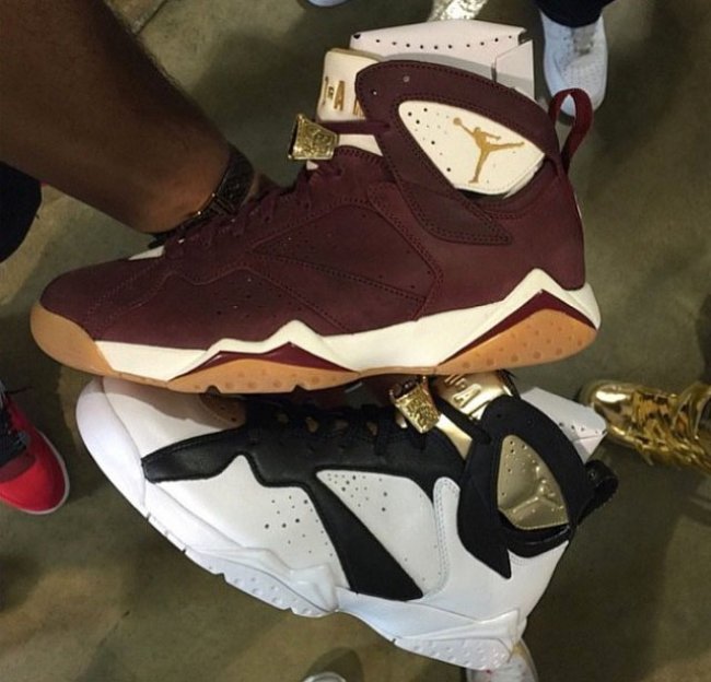 725093-630,725093-140,AJ7,Air 725093-630/725093-140 Air Jordan 7 “Championship Pack” 实物首次曝光