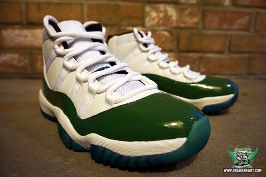 AJ11,Air Jordan 11 AJ11 Air Jordan 11 “Jets” 纽约喷气机定制鞋款