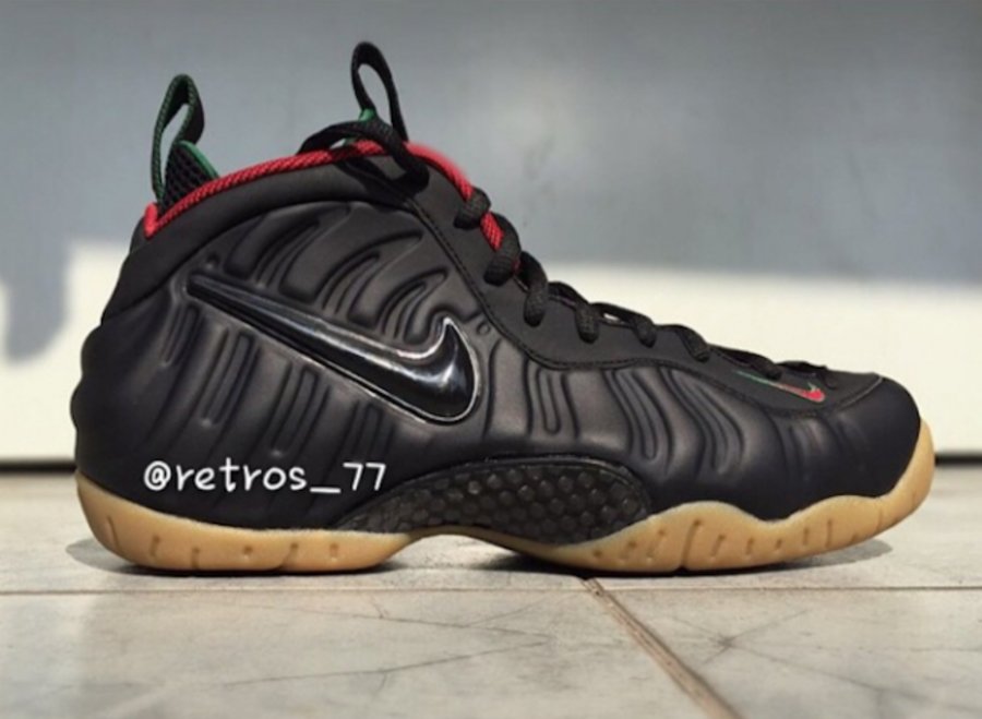624041-004,Foamposite Pro,Foam 624041-004 Nike Air Foamposite Pro “Gucci” 9 月发售