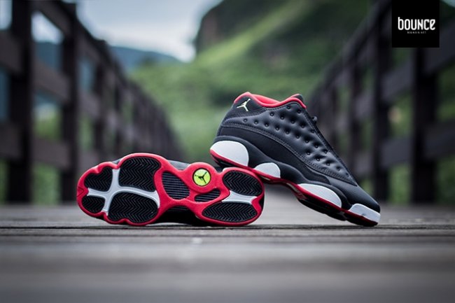 310810-027,AJ13,Air Jordan 13 310810-027AJ13低帮 Air Jordan 13 Low GS “Bred” 黑红实物近赏