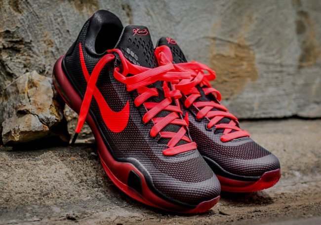 705317-060,Kobe 10,Nike 705317-060 黑红登场，Kobe 10 “Bright Crimson” 发售信息