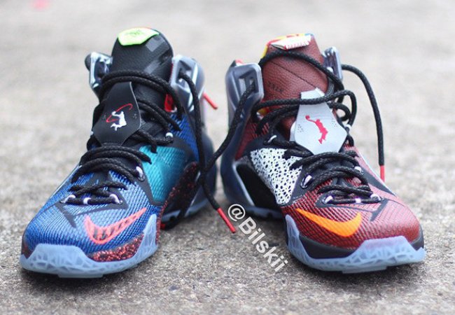 LBJ12,LeBron 12 LBJ12 LeBron 12 “What The” 清晰实物图片曝光！
