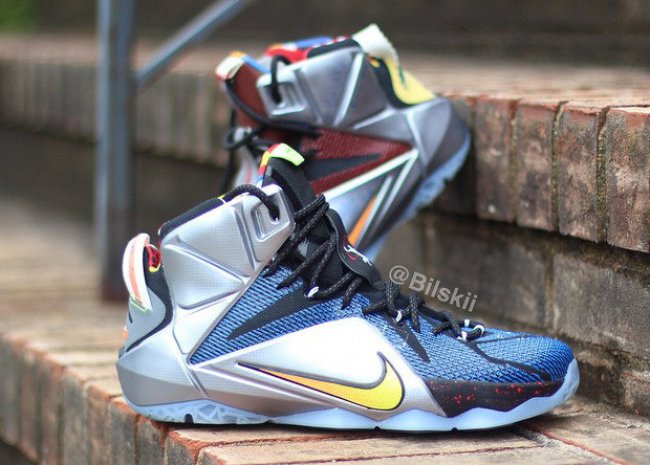 LBJ12,LeBron 12 LBJ12 LeBron 12 “What The” 清晰实物图片曝光！