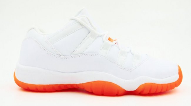 580521-139,AJ11 Low,AJ11,Air J 580521-139AJ11 Air Jordan 11 Low GS “Citrus” 实物近赏