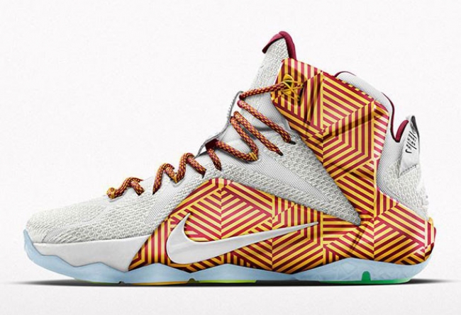 LBJ12,LeBron 12,NIKEiD LBJ12 NIKEiD LeBron 12 全新 Alternate Graphic 选项上线
