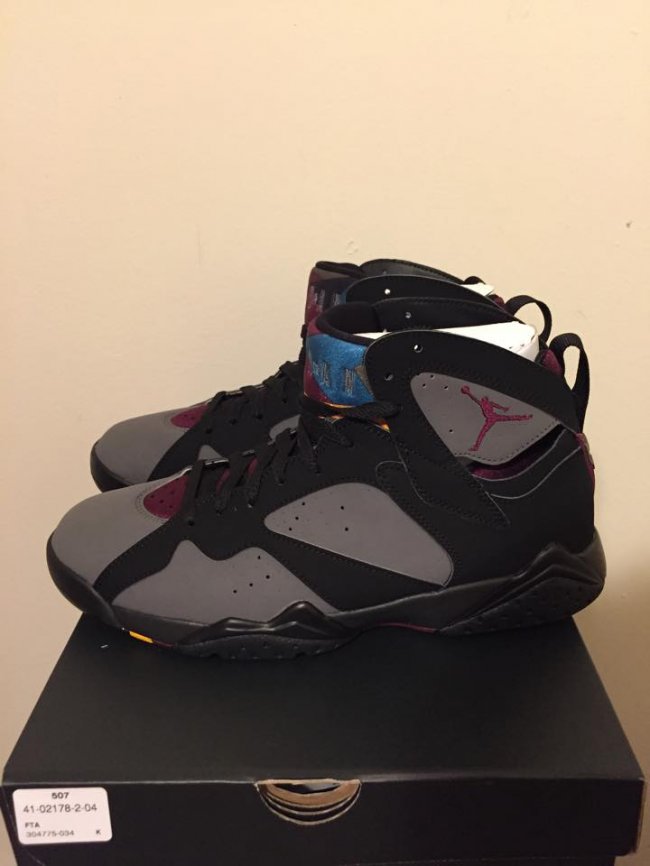 304775-034,AJ7,Air Jordan 7 304775-034AJ7 Air Jordan 7 “Bordeaux” 实物近赏