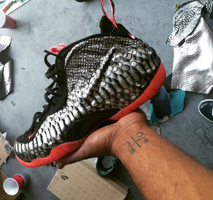 Foamposite Pro,Foamposite  Nike Air Foamposite Pro 鱼鳞泡定制鞋款欣赏