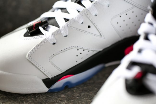 304401-123,AJ6,AJ6 Low,Air Jor 304401-123AJ6低帮 Air Jordan 6 Low “Infrared 23” 上脚实拍