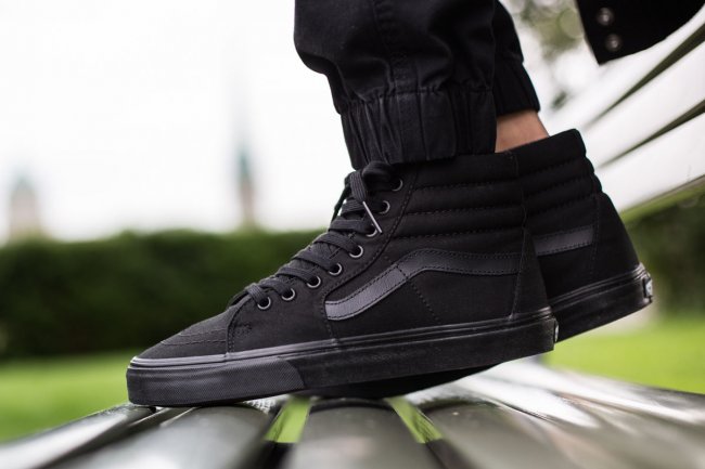 Sk8-Hi,VANS  VANS Sk8-Hi “Triple Black” 全黑新色登场