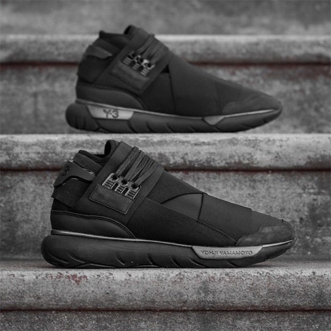 Qasa High,Y-3  黑武士重现，adidas Y-3 Qasa High “Triple Black”