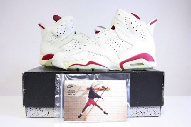 AJ6,Air Jordan 6 AJ6 Air Jordan 6 “Maroon” 将在 2015 年底复刻