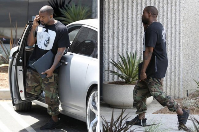 adidas Yeezy Boost 350  侃爷上脚 adidas Yeezy Boost 350 “Black”