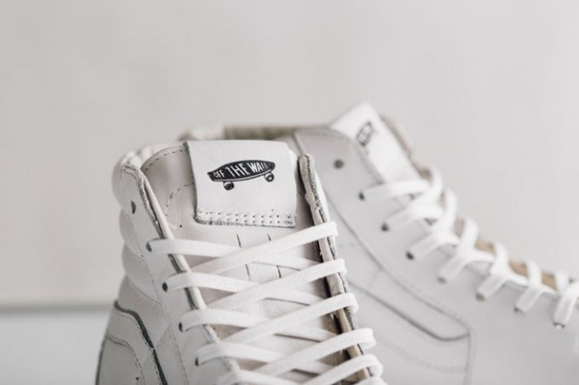 VANS  VANS Vault Sk8-Hi LX “White Leather” 精品新色登场