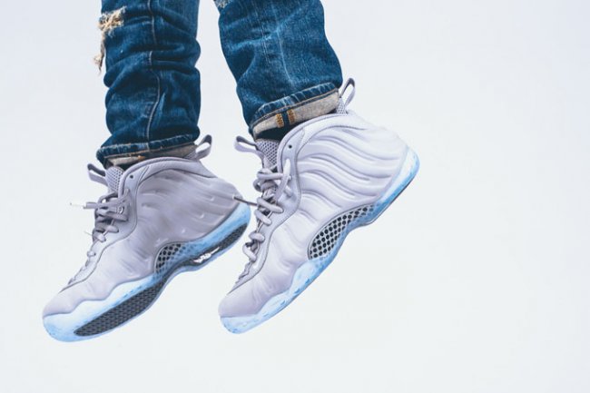 575420-007,Foamposite One,Foam 575420-007喷泡 Nike Air Foamposite One “Grey Suede” 灰色麂皮上脚实拍