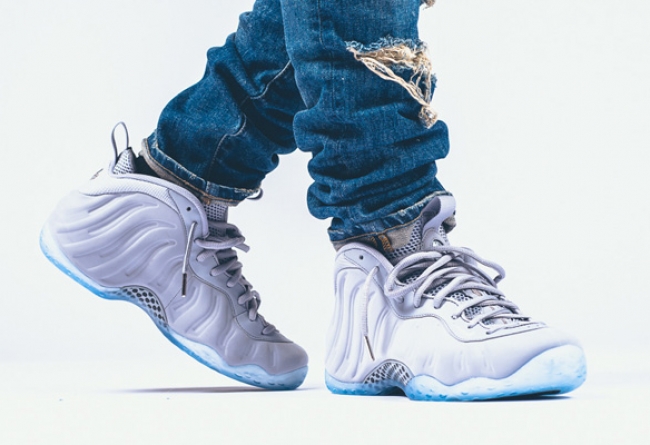 575420-007,Foamposite One,Foam 575420-007喷泡 Nike Air Foamposite One “Grey Suede” 灰色麂皮上脚实拍