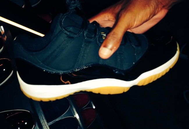 AJ11低帮,AJ11,AJ11 Low,Air Jorda AJ11低帮 Air Jordan 11 Low “Black Gum” 黑色生胶曝光