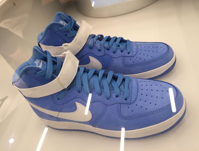 AF1,Air Force 1 AF1 Nike Air Force 1 High OG 蓝白配色曝光