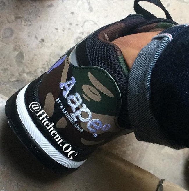 Reebok Ventilator  AAPE x Reebok Ventilator 联名鞋款整体鞋身曝光