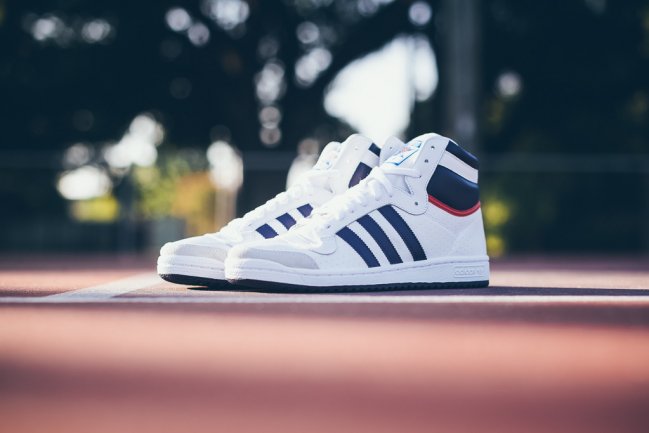 adidas Top Ten Hi  adidas Top Ten Hi 白蓝红现已发售