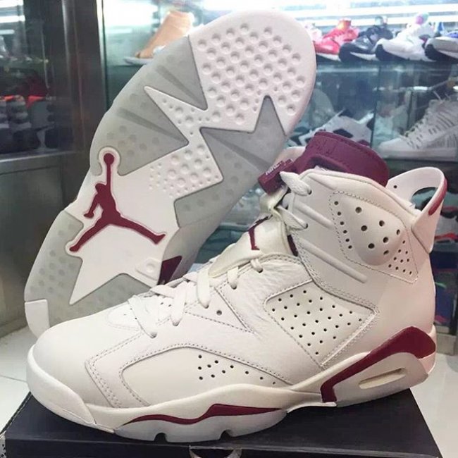 384664-116,AJ6,Air Jordan 6 384664-116AJ6 Air Jordan 6 “Maroon” 官方售价 0 美元