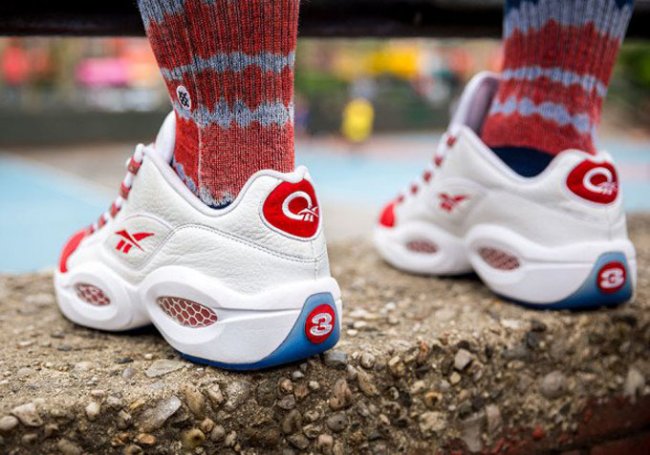 Question Low,Reebok  Reebok Question Low OG 白红配色经典回归