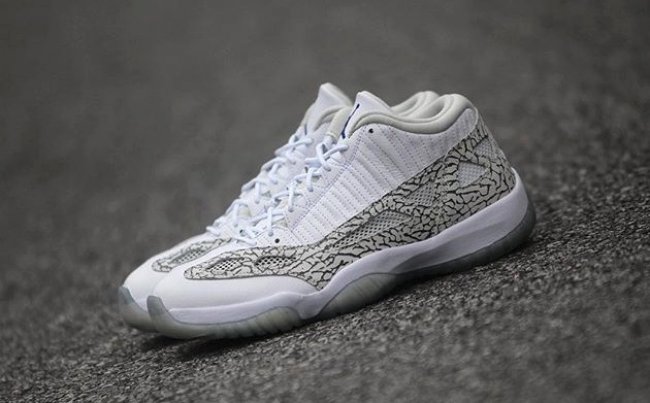 306008-102,AJ11,Air Jordan 11, 306008-102AJ11 Air Jordan 11 IE Low “Cobalt” 细节近赏