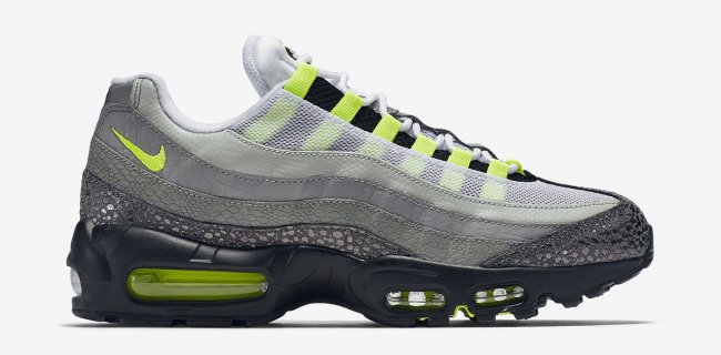 59986-071,Air Max 95,Nike 59986-071 Nike Air Max 95 “Neon Safari” 发售信息