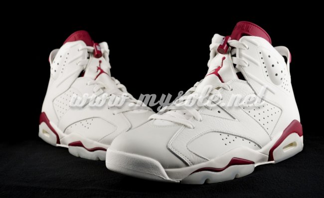 384664-116,AJ6,Air Jordan 6 384664-116AJ6 Air Jordan 6 “Maroon” 实物细节近赏