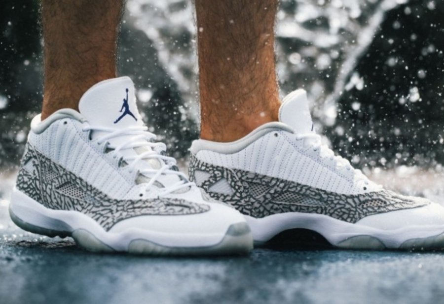 306008-102,AJ11,Air Jordan 11, 306008-102AJ11 Air Jordan 11 IE Low “Cobalt” 更多上脚实拍欣赏