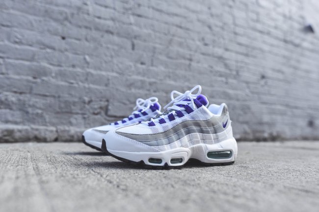 307960-101,Air Max 95,Nike 307960-101 Nike WMNS Air Max 95 “Grape” 即将发售