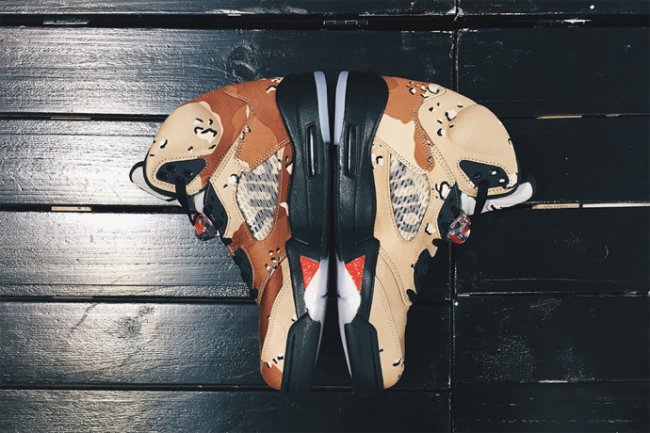 824371-201,AJ5,Air Jordan 5,Su 824371-201AJ5 Supreme x Air Jordan 5 “Camo” 高清实物图赏