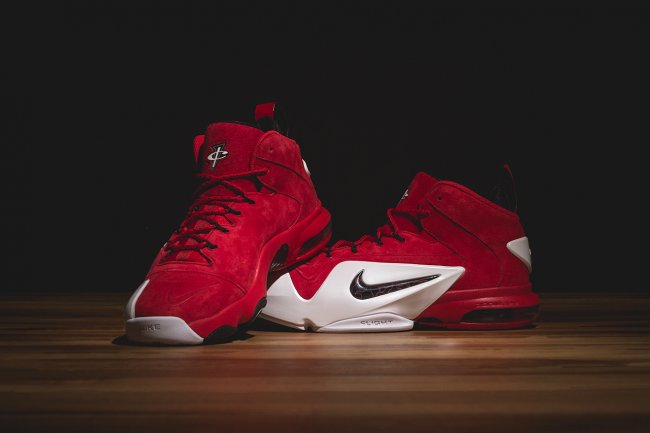 749629-600,Air Penny 6,Nike 749629-600 Nike Air Penny 6 ＂Universiry Red” 实物近赏