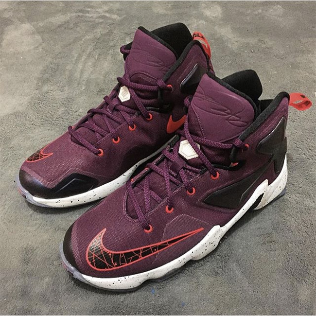 LBJ13,LeBron 13 LBJ13 LeBron 13 GS “Medium Berry” 实物图片