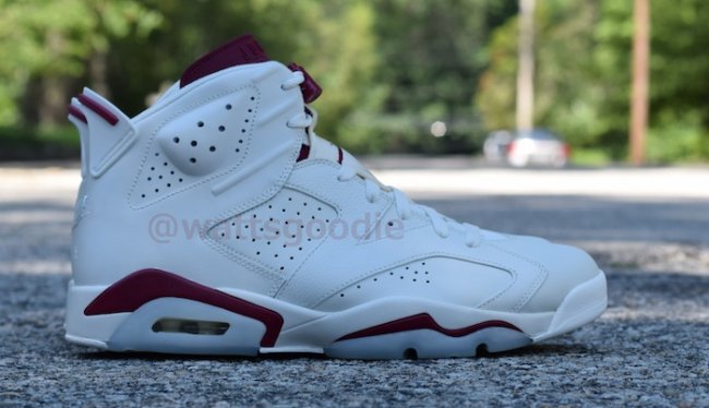 384664-116,AJ6,Air Jordan 6 384664-116AJ6 Air Jordan 6 “Maroon” 全新实物近赏