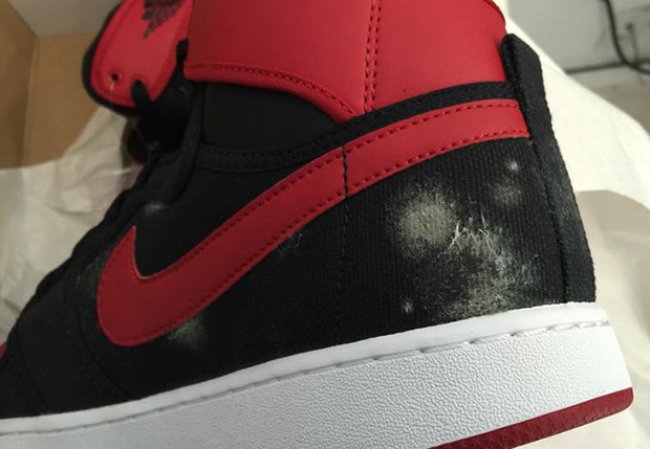 638471-001,AJ1,Air Jordan 1,AJ 638471-001AJ1KO 鞋身发霉，Air Jordan 1 KO “Bred” 美国区发售取消