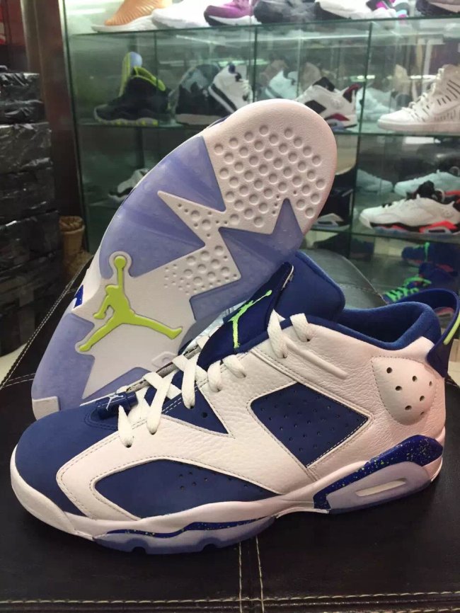 304401-106,AJ6,Air Jordan 6 304401-106AJ6 Air Jordan 6 Low “Ghost Green” 实物近赏