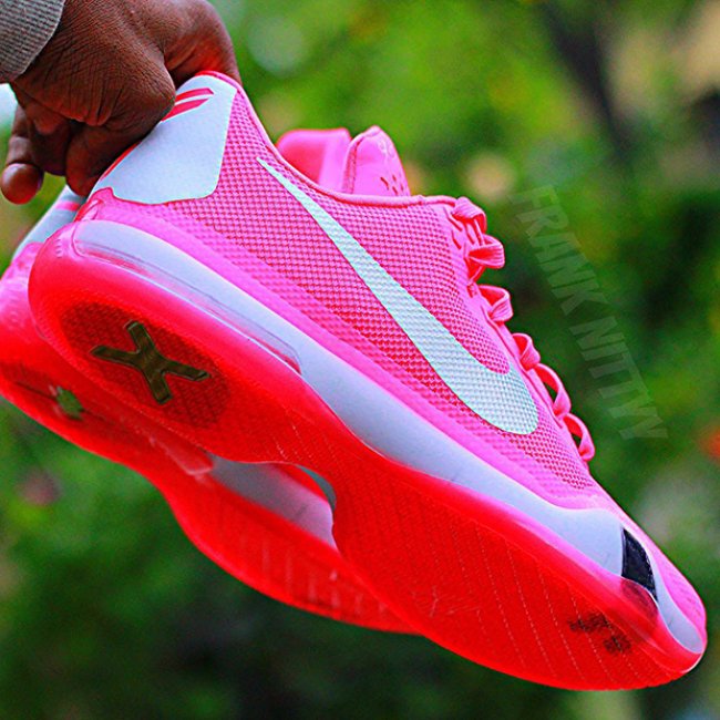 Kobe 10,Kobe X,科比10代,Kay Yow,T 科比乳腺癌配色 Kobe 10 “Think Pink” PE 粉红亮相