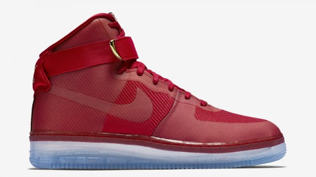 AF1,Air Force 1,CMFT 748280-600AF1 Nike Air Force 1 High CMFT Lux 校园红精致登场
