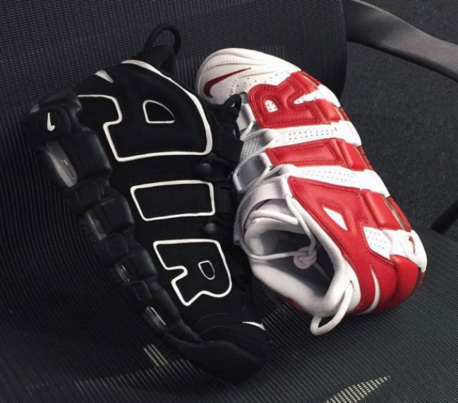 Nike Air More Uptempo Nike Air More Uptempo 2016 复刻版实物双色亮相 Nike Air More Uptempo Nike Air More Uptempo 2016 复刻版实物双色亮相