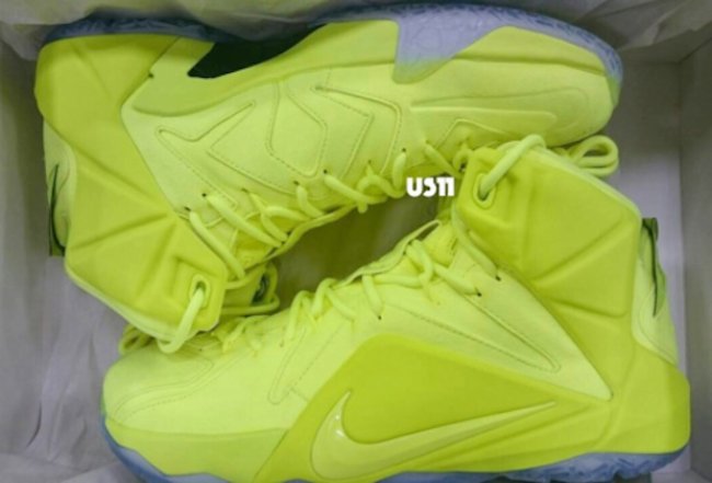 748861-700,LBJ12,LeBron 12 748861-700LBJ12 LeBron 12 EXT “Tennis Ball” 发售日期确定