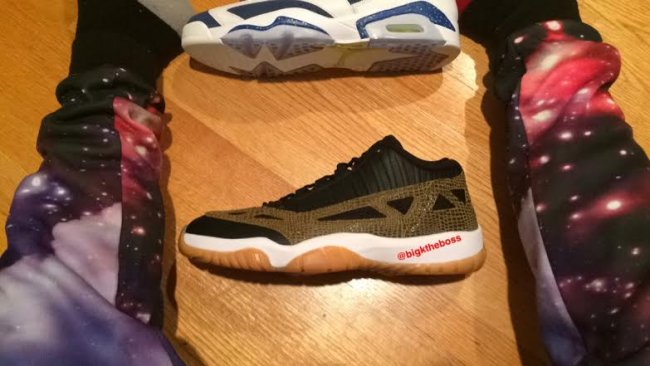 AJ11 IE,AJ11,Air Jordan 11 Low AJ11Low IE Air Jordan 11 IE Low “Croc” 全新实物图赏