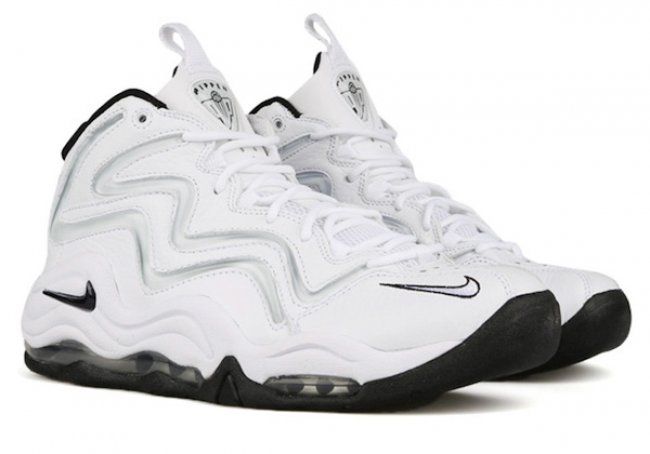 Nike Air Pippen 1  Nike Air Pippen 1 Retro 黑白配色实物图赏