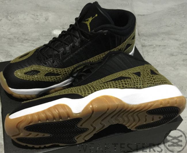 Air Jordan 11 Low IE,AJ11 306008-013AJ11低帮国际版 Air Jordan 11 IE Low “Croc” 发售日期确定