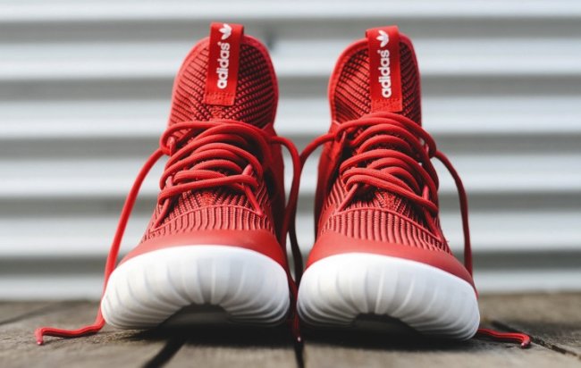 adidas Tubular X Primeknit  adidas Tubular X Primeknit “Red” 现已发售