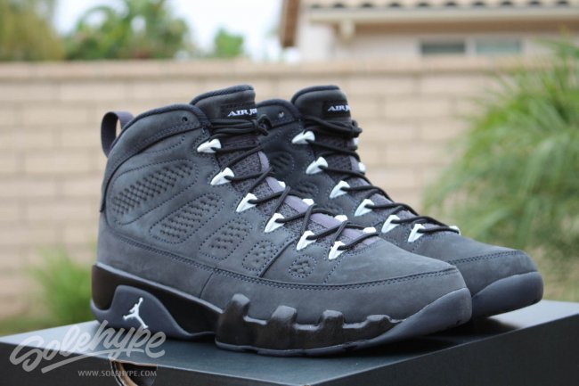 302370-013,AJ9,Air Jordan 9 302370-013AJ9 Oregon 同款，Air Jordan 9 无烟煤实物图赏