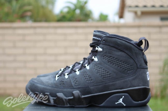 302370-013,AJ9,Air Jordan 9 302370-013AJ9 Oregon 同款，Air Jordan 9 无烟煤实物图赏