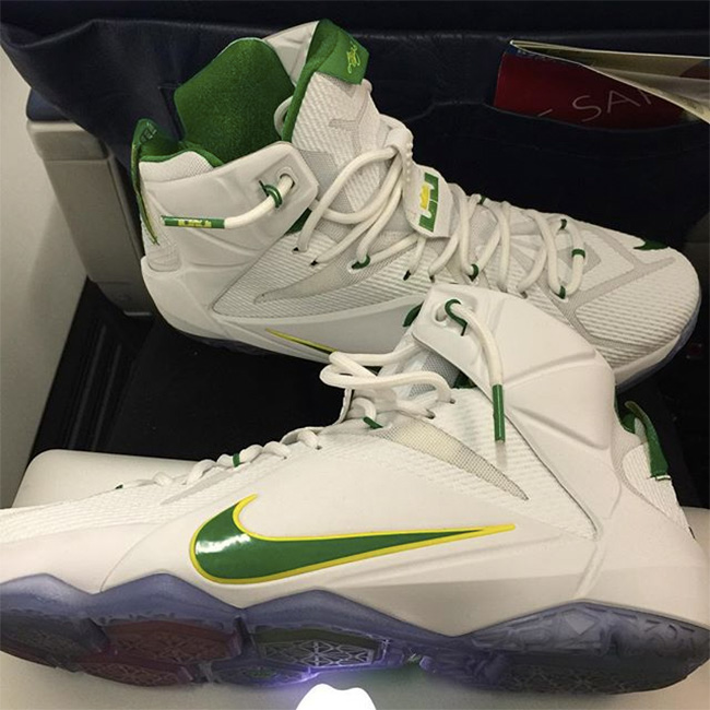 LBJ12,LeBron 12 LBJ12 LeBron 12 PE “Oregon Ducks” 亮相
