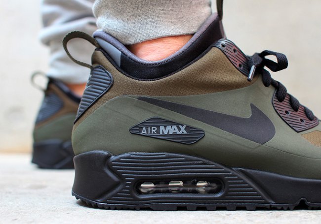 Nike Air Max 90 Mid Winter,Air  Nike Air Max 90 Mid Winter 冬季定制上脚实拍
